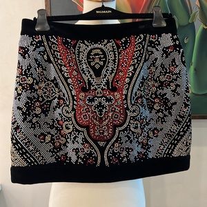 Balmain embellished Mini Skirt size 44 European, 10 American
